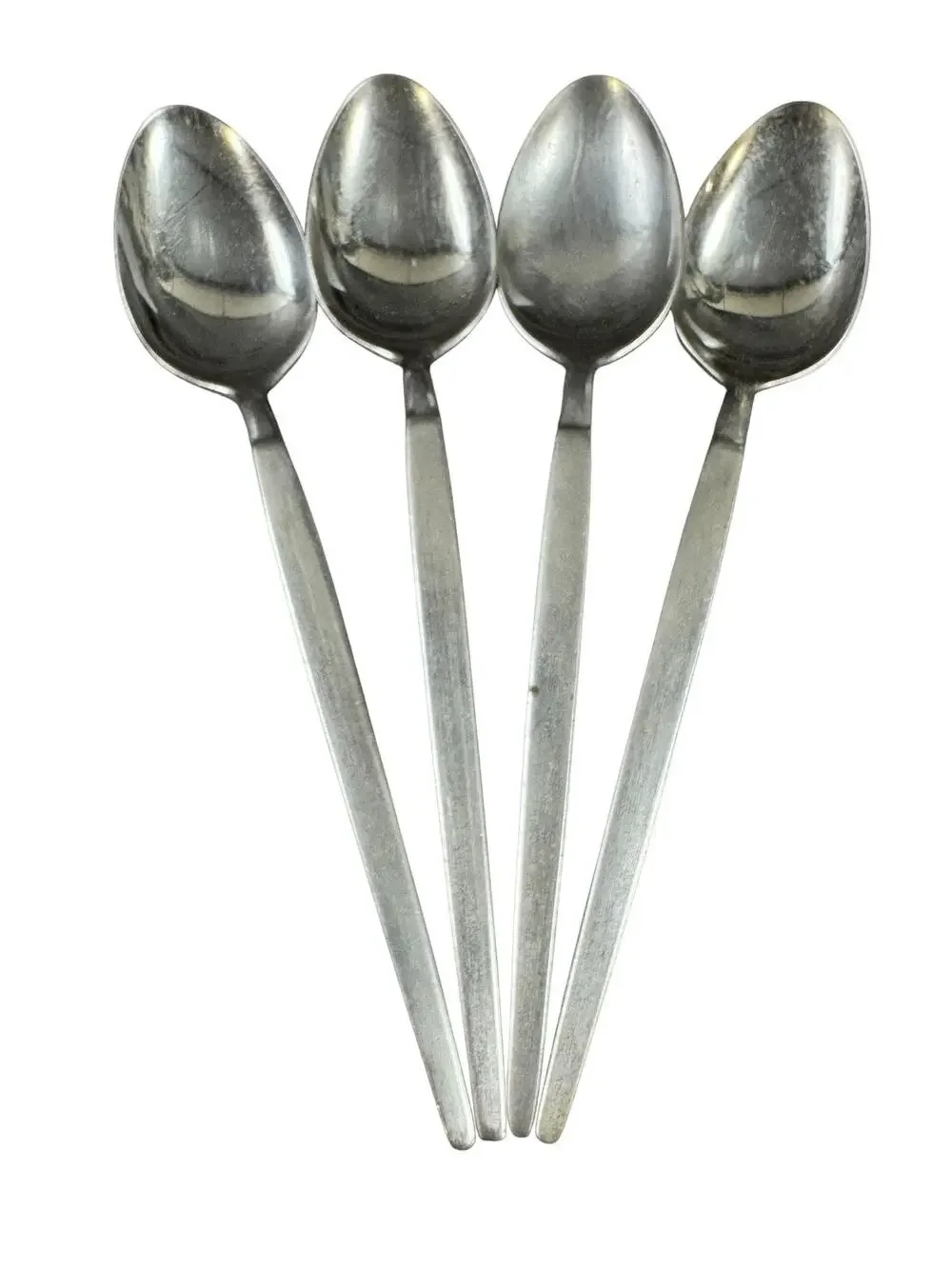 Vintage MCM SRI Stanley Roberts Astro Flatware Japan - 4 Soup Spoon 8